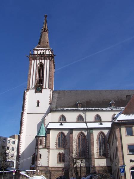 Das Bild zeigt das Münster Sankt Jakobus