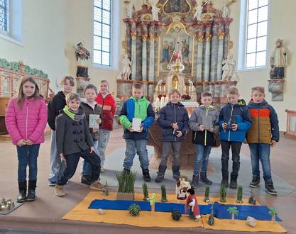 Das Bild zeigt die EK Kinder aus Breitnau