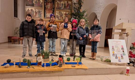 Das Bild zeigt die EK Kinder aus Titisee