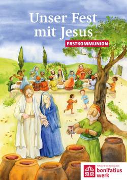 Das Bild zeigt das Erstkommunionmotivplakat des Bonifatiuswerkes 2027