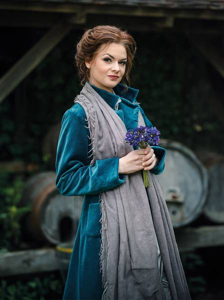 Das Bild zeigt die Hauptdarstellerin von My Fair Lady.